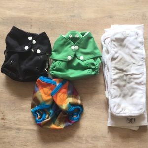 Small cloth diapers